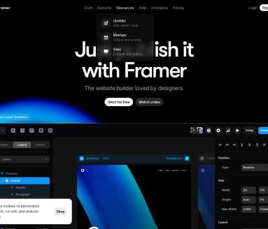 AI排行榜-Aiphb.com.cn-Framer-成功从网站开始
