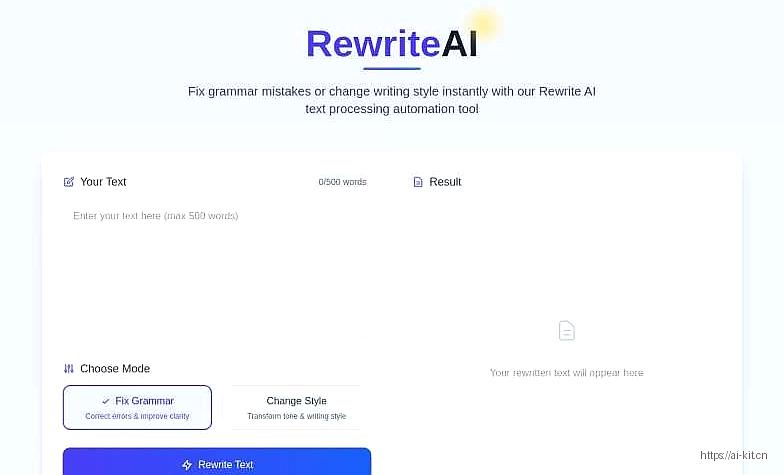 Rewrite AI
