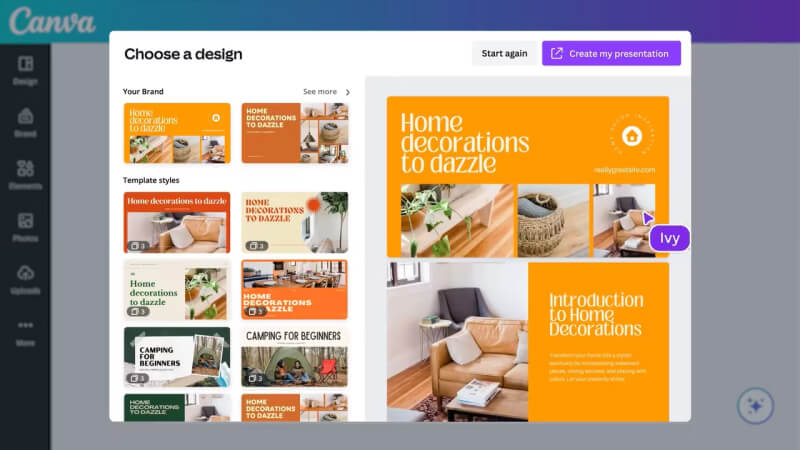 AI排行榜-Aiphb.com.cn-Canva Magic Design特点
