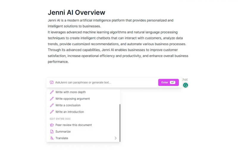 AI排行榜-Aiphb.com.cn-如何使用Jenni AI