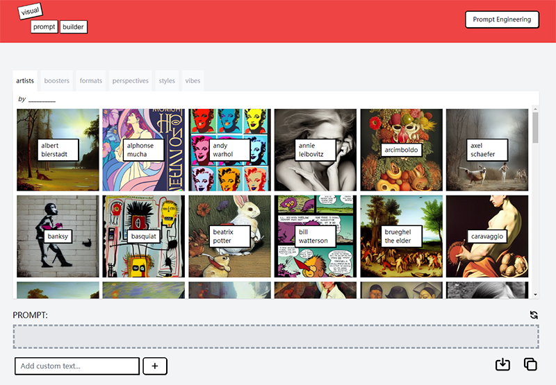 Visual Prompt Builder